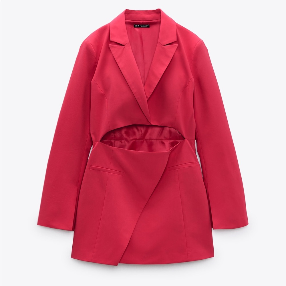 Cut Out Blazer Dress